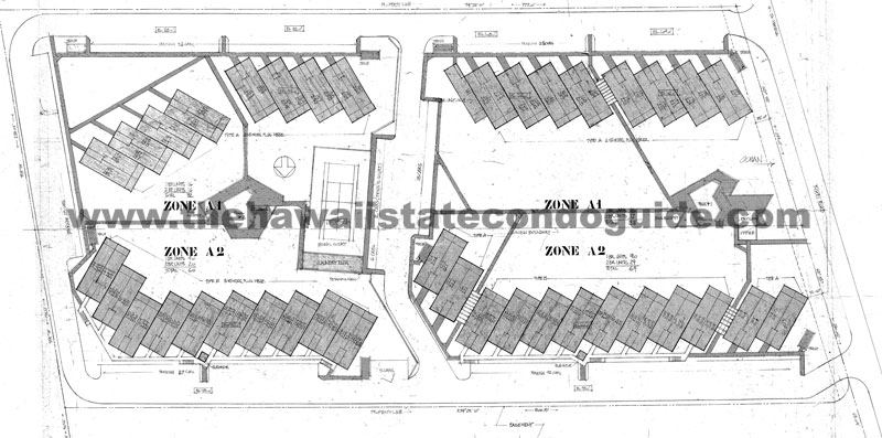 Site Plans, Maui Hawaii Condominiums