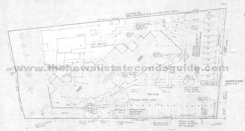 Site Plans, Maui Hawaii Condominiums