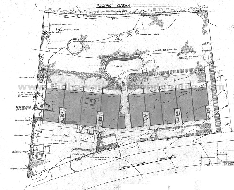 Site Plans, Maui Hawaii Condominiums