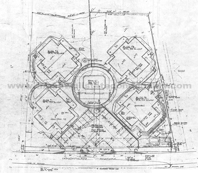 Site Plans, Maui Hawaii Condominiums