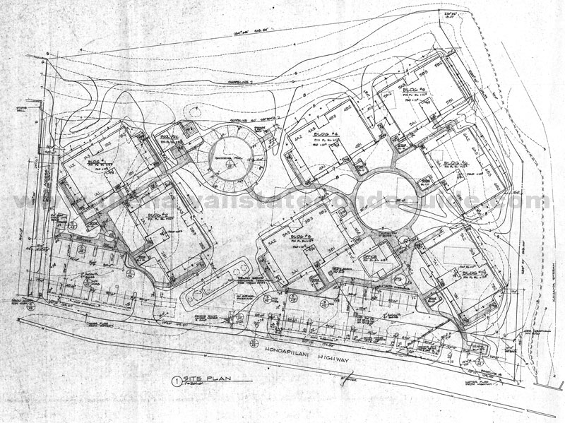 Site Plans, Maui Hawaii Condominiums